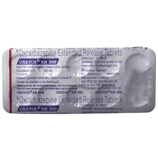 oxetol xr 300mg tablet 10's
